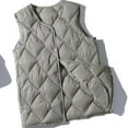 thumbnail image 5 of Gaexia Sweater Vest Women,Lightweight Quilted Down Vest Packable Gilet With Geometric Design for Outdoor Travel and Casual Wear, 5 of 5