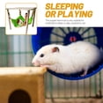 thumbnail image 3 of STRANDCHIC Small Animal Hammock Set Wooden Assorted Color For Home Use 1 Set, 3 of 5