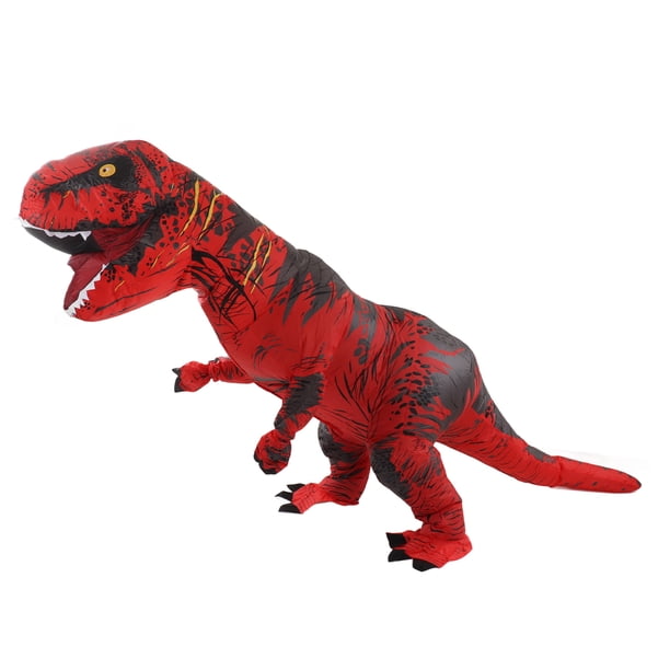 Disfraz De T Rex, Disfraz De Dinosaurio Inflable, Impresión Clara Realista Para Cosplay Divertido