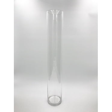 12 pcs Clear Glass Trumpet Pilsner Vase Wedding Centerpiece Diameter 4" - Walmart.com