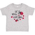 thumbnail image 3 of Inktastic Lil Miss Love Bug with Lady Bug and Hearts Girls Baby T-Shirt, 3 of 5
