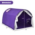 thumbnail image 2 of CIPACHO Kids Galaxy Starry Sky Dream Portable Play Tent with Double Net Curtain, Holiday Birthday Gift for Boys & Girls Ages 3-8, Purple, 2 of 2