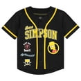 thumbnail image 3 of Boys Bart Simpson Baseball Jersey Shirt and Shorts Clothing Set- Little and Big Boys Sizes 4-20, 3 of 8