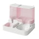 thumbnail image 3 of Alimentador dispensador de agua para mascotas Fernando 2 en 1 cuenco rosa, 3 of 8