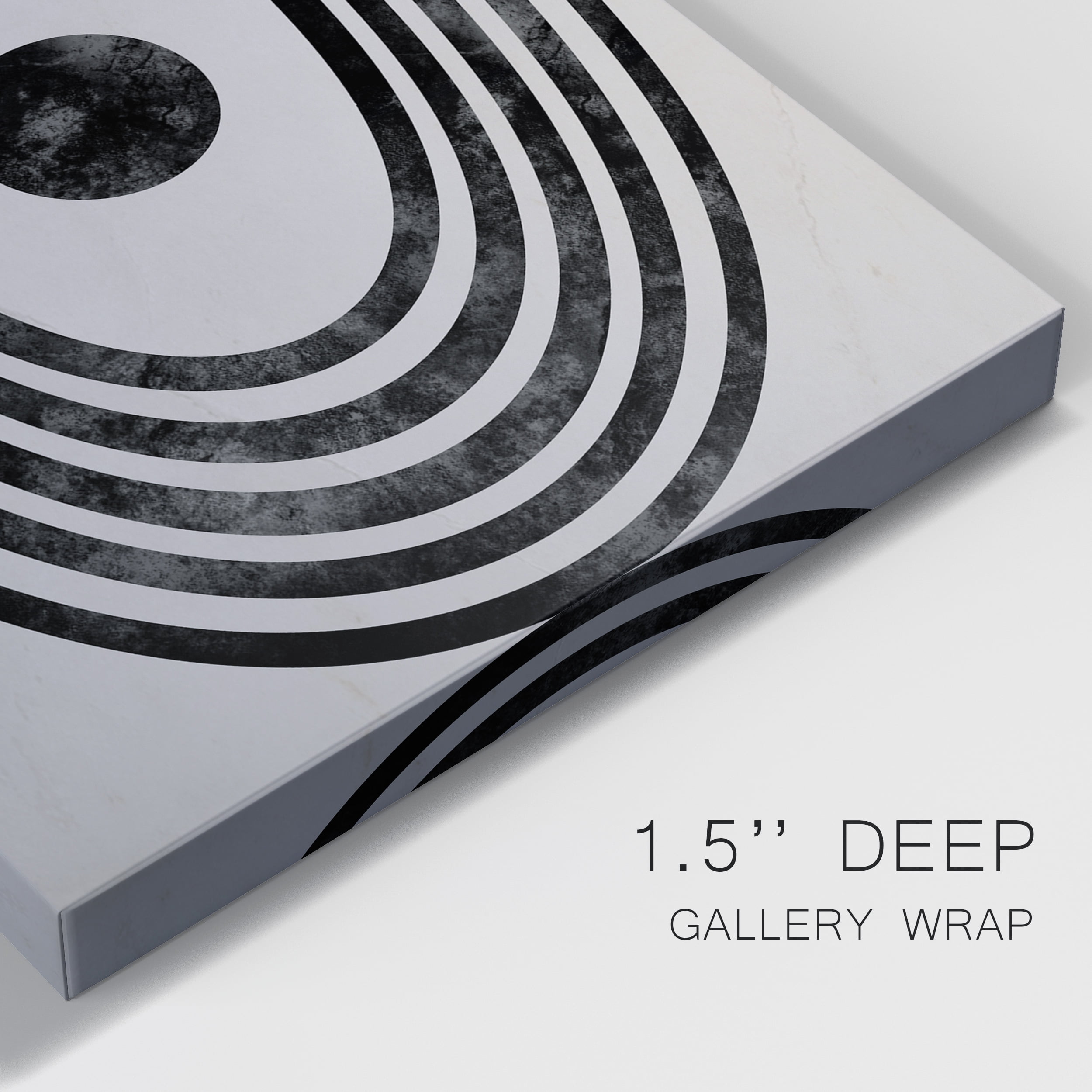 Tubular Abstract II Premium Gallery Wrapped Canvas - Ready to Hang - 18 x 27
