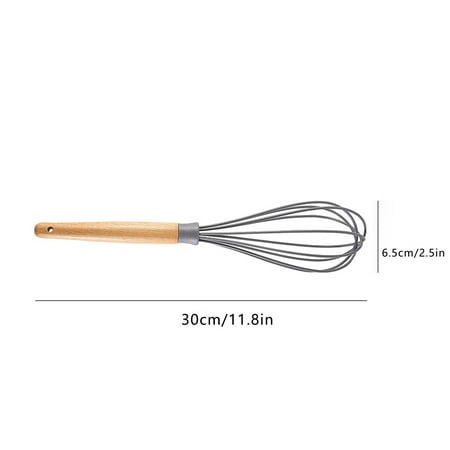 

Fsqjgq Mixer Shaker Bottle Stiring Wooden Milk Cooking Mixer Hand Tools Whisk Beater Kitchen，Dining Bar Hand Mixers Kitchen Aid Metal Gray