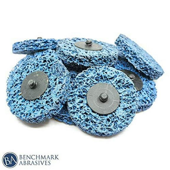 Benchmark Abrasives 3" Easy Strip Quick Change Discs Clean & Remove Paint, Rust and Oxidation - 10 Pack
