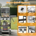 thumbnail image 5 of LHRIVER Stainless Steel 2 Burner Propane Grill, 16000 BTU Gas Grill & Griddle Combo for Outdoor, Patio, 5 of 7
