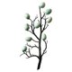 thumbnail image 1 of Blue Árbol de Pascua con pintura de huevos, decoración, suministros para fiesta de primavera, adornos para el hogar, artesanía Diy, 1 of 5
