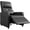 30A Black, variant on Power Recliner Chair, Adjustable Electric Recliner Ergonomic Overstuffed PU Leather Single Sofa, Tall Back, Padded Seat, 2 Side Pockets and USB Port, Home Theater Seating for Living Room