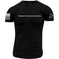 thumbnail image 1 of Grunt Style T-Shirt Normes de la Communauté - Grand - Noir, 1 of 3