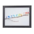 thumbnail image 2 of Photo Frame§sea Glass Birds Picture Frame§picture Frame§sea Glass Picture Frame§photo Picture Frame§black Photo Frame Photo Frame Black Decorative Rugged Multifunctional Sea, 2 of 8