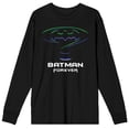 thumbnail image 3 of Batman Forever Movie Logo Men's Black Long Sleeve Shirt-XXL, 3 of 4