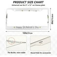 thumbnail image 4 of GZHJMY St.Patrick's Day Gnome License Plate Frames, License Plate Covers, 2 Packs Universal Aluminum Tag Frame with 2 Holes & Screw Caps for Front and Rear Car Tags, Elliptical Hole Decorative, 4 of 7