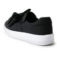 thumbnail image 6 of J. Adams Wally Platform Sneakers for Women – Comfortable Slip-On Shoes with Bow, Fashionable Flat Platform Sneakers, 6 of 6