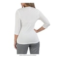 thumbnail image 3 of Playera Simply Basic M221A02060 Talla Eg Blanco Tela Flame, 3 of 4