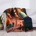 thumbnail image 3 of Yiaed Colorful Cake Ice Cream Print Blanket Throw Blanket Soft Cozy Flannel Blanket for Home Bed Sofa Couch Chair-60"x50", 3 of 6