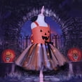 thumbnail image 5 of MuXiKeJi Clothes Halloween Gown Toddler Girls LED Light Up Mesh Tutu Piece With Pumpkin Pattern Glowing Decor Outfit for Holiday Festive Stage Performances Night Parties Girls Halloween Gown, 5 of 7