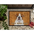 thumbnail image 3 of Carolines Treasures SS4896JMAT Bulldog English Wipe your Paws Doormat 24x36 36"L x 24"W multicolor, 3 of 4