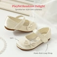 thumbnail image 3 of DREAM PAIRS Adorable Mary Jane Side Bow Ballerina Flat (Toddler/Little Girl), 3 of 6