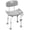 Gray, variant on ZOTO Shower Chair for Inside Shower with Removable Back, 400 lbs Heavy Duty Bath Seat for Bathtub, Safety Bath Stool for Seniors and Disabled