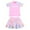 Pink, variant on HQiJIAN Leopard Print Girls Swimsuit With Skirt For Ages 2 12 Cute Swimwear For Kids 51 Pieces Swimsuit Sizes L