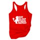 thumbnail image 1 of Gibobby Eat Sleep Train Repetidamente Mujeres Racerback Tank Regalo para niñas Motivational Gym Tank Top Entrenamiento de levantamiento de pesas divertido(Rojo,M), 1 of 4