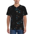 thumbnail image 4 of Haiem Hip Hop Hipster Baseball Jersey Button Down Shirts Sports Uniforms Men Women Jersey(Game Time,4X-Large), 4 of 9