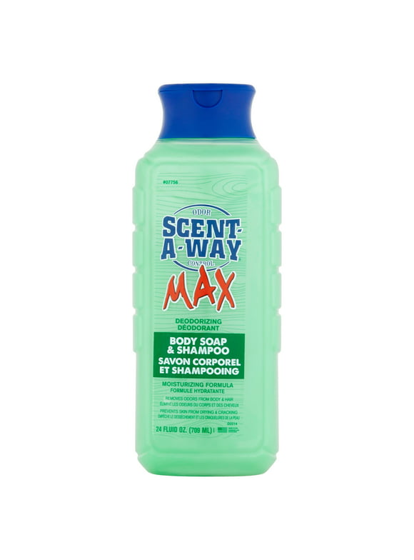 Hunters Specialties Scent-A-Way Odor Control Soap & Shampoo, 24 fl oz
