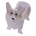thumbnail image 1 of Cute Dog Flower Pot, PVC Lightweight Dog Planter   For Garden, 1 of 8