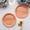 Natural, variant on Balsa Circle 25 Brown 7 in Round Wood Print Floral Lace Disposable Salad Dinner Paper Plates Party Wedding Reception Catering Tableware Supplies