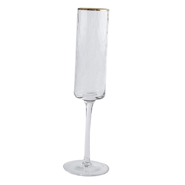 Copas de vino, copa de champán, copas de jugo transparentes decorativas, copa para club Estilo A