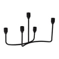 thumbnail image 5 of Better Homes & Gardens Decorative Indoor Black Iron Taper Candelabra, 5 of 7