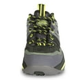 thumbnail image 5 of Oliver 3.5" Leather & Mesh Women's Steel Toe Sneakers, Black & Green (OL21111).., 5 of 7