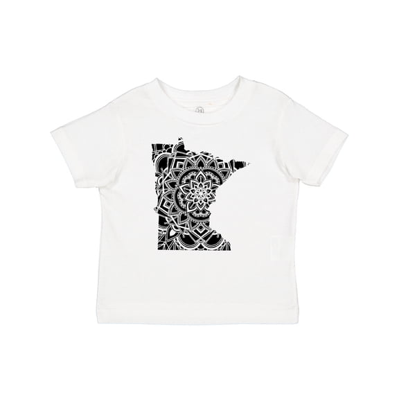 Inktastic Minnesota Silhouette Mandala Boys or Girls Baby T-Shirt