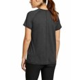 thumbnail image 2 of Eddie Bauer Women's Crewneck Active Tee (Black, XXL), 2 of 3