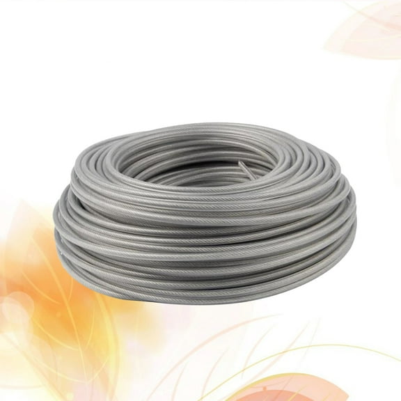 GOOHOCHY 3mm Steel Wire Weeding Machine Accessories Lawn Mower Use Durable Trimmer Line - Random Color