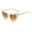 Beige, variant on Vintage Eye Sunglasses Heart Shaped High Translucency Lens Trendy Retro Decorative Cosplay Sun Glasses for Women