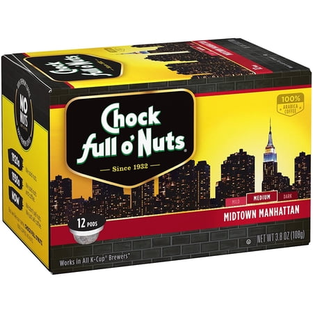 Medium Roast, K-Cup Coffee Pods (3.8 Ounce (Pack of 1), Midtown )