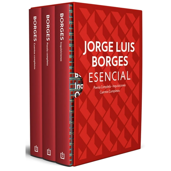 Estuche Borges Esencial (Contiene: PoesÃ­a Completa / Cuentos Completos / Inquisiciones) / Box Set Borges Essential, (Paperback)
