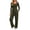 Army Green, variant on Feancey 2 Piece Sets for Women Tracksuit Outfits Button Up V Neck Long Sleeve Top and Sweatpants Sweatsuits Set Solid Color Lounge Two Piece Sets with Pockets Black S