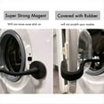 thumbnail image 4 of Front Load Washer Door Prop,Flexible Washer and Dryer Door Support Keep Washer Dryer Door Open to Keep Dry - Black,1 x Front Load Washer Door Prop,Black, 4 of 8