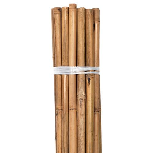 Pack of 50 Wooden Natural Bamboo Garden Canes Plant Canes Strong Support 6ft 