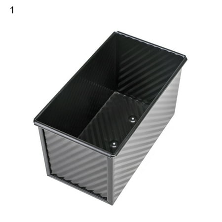 

Trayknick Stable Carbon Steel Toast Mold Heat-resistant Practical Evenly Heated Bread Baking Mold for Home