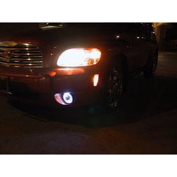 For 2006 2007 2008 2009 2010 2011 Chevrolet Chevy HHR Halo Fog Lamps Angel Eye Driving Lights