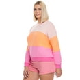 thumbnail image 3 of Kindly Yours Colorblock Pullover Lounge Sweatshirt (Women's), Sizes S-XL, 3 of 6