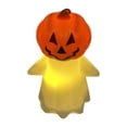 thumbnail image 1 of Luz de Noche de Halloween Figura de Fantasma Estatua Decorativa Lámpara de Mesa con Diseño de Calabaza en PP Ligero Adecuado para Hogar Oficina Y Fie, 1 of 9