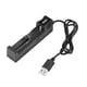thumbnail image 2 of Universal 1 ranura batería cargador USB adaptador LED carga inteligente para baterías recargables de iones de litio Wosthever EL011593-00, 2 of 5
