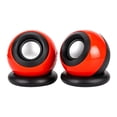 thumbnail image 4 of Lindo mini altavoz de escritorio, sonido estéreo, multiusos, 3 W, compacto, pequeño Rojo, 4 of 7