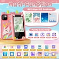 thumbnail image 3 of Teléfono inteligente de juguete WINWEND para niños con pantalla táctil HD con doble cámara rosa, 3 of 7